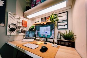  Desk Set-up for Productivity